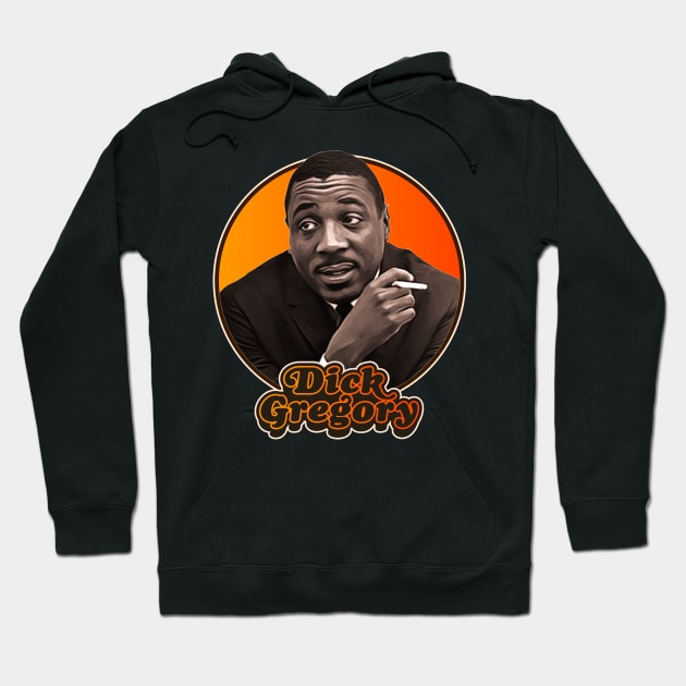 Retro Dick Gregory Tribute Hoodie by darklordpug